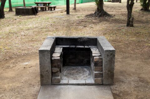 城南島海浜公園 常設かまど